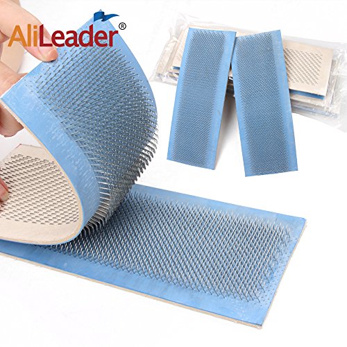 Hair Extension Drawing Mat with Needles - Professional Bulk Hair Organizer, 24cm x 9cm, Variation of THIS listing
