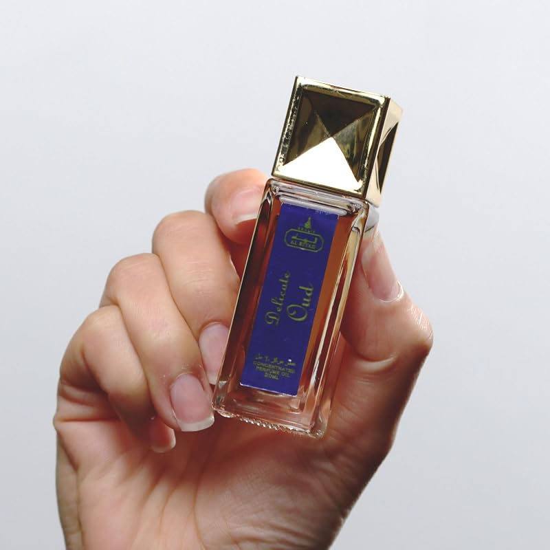Delicate Oud Perfume Oil Roll-On - Unisex Oriental Woody Scent 20ml by ALRIYAD