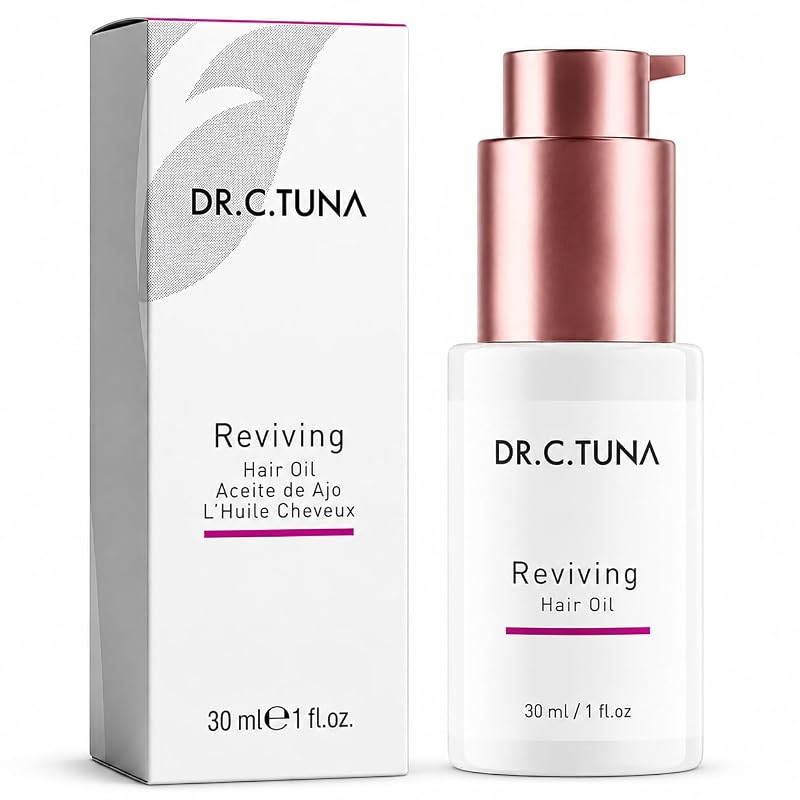 Reviving Hair Oil with Garlic & Almond — Pre-Wash Treatment, 1 fl oz