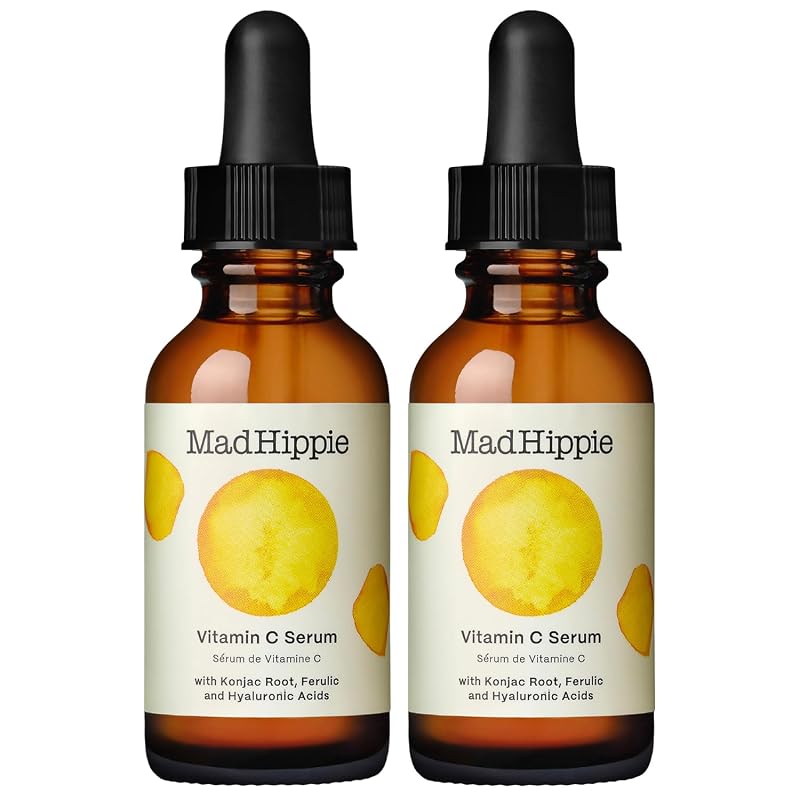 Vitamin C Serum 2-Pack with Ferulic Acid & Vitamin E - 2.04 Fl Oz Total