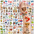 Temporary Tattoos for Kids - 232 Mixed Styles (36 Sheets) Cute Animals Tattoo Stickers for Boys Girls Birthday Party Supplies,Goodie Bag Stuffers & Decoration