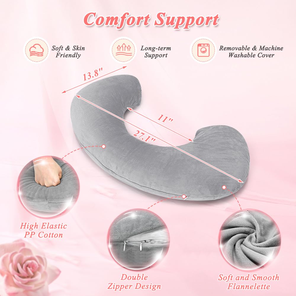 KAAMOS Breast Pillow for Massage Table Massage Breast Bolster Pillow for Sleeping Massage Wedge Bolster Stomach Sleepers Chest Pillow Breast Support Pillow Feminine Massage Pad for Spa Salon