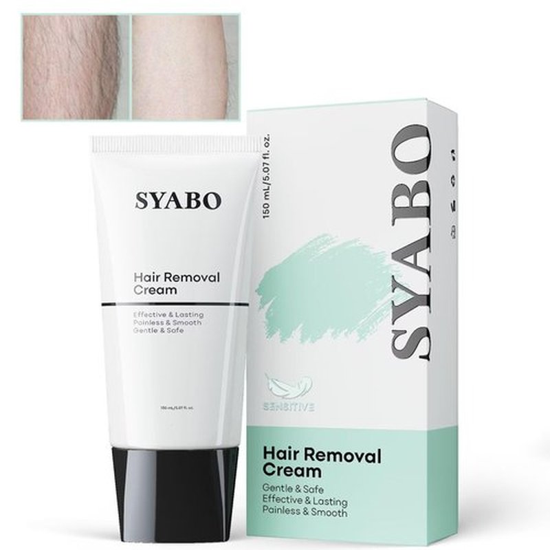 Hair Removal Cream: Intimate/Private Hair Removal For Women & Men - Painless Depilatory Cream Lotion for Bikini, Legs, Arms, Underarms and Body, Sensitive Formula for All Skin Types, 5FL OZ