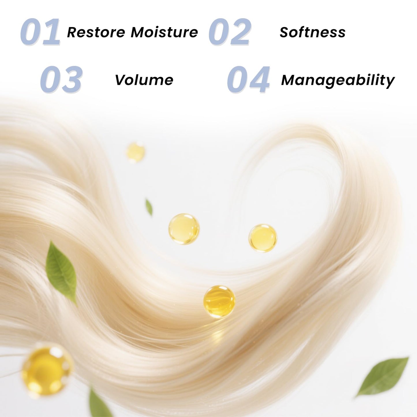 Hair Bleach, Professional Grade Bleach for Hair, Mild Bleach Powder Quickly Remove Hair Color for Hair Highlights & Lightening-A (45g /1.5 oz)