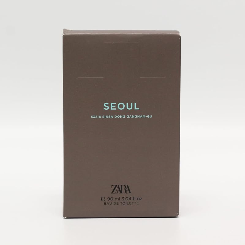 Zara Man Seoul EDT 90 ml – Cologne for Men, Fresh, Aromatic