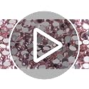 Beadsland Flat Back Crystal Rhinestones Light Rose Opal SS20 - 1440pcs