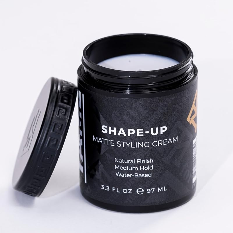 Mane Tame Deluxe Pomade for Men - Firm Hold, Medium Shine, Water-Based 3.3 oz (Variation: FIRM HOLD)