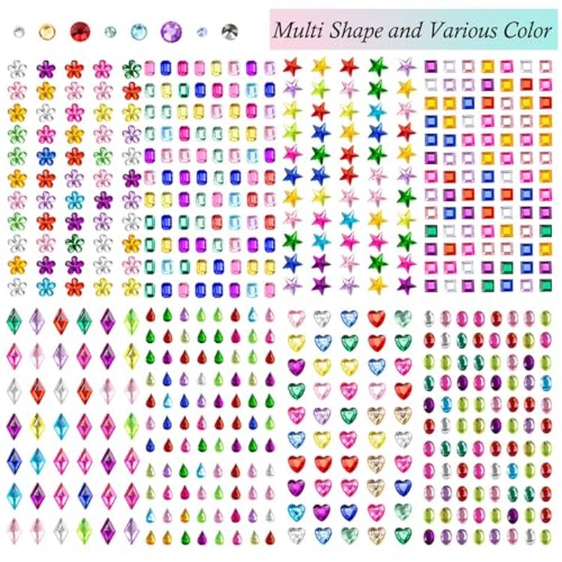 8 Sheets | St Patricks Day Temporary Face Tattoos - Clover Rainbow Butterfly Designs ? Easy Apply Face Stickers for Women School, Party & Parade