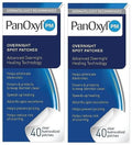 Hydrocolloid Acne Spot Patches - Fragrance-Free Overnight Healing (40 Count, Pack of 2)