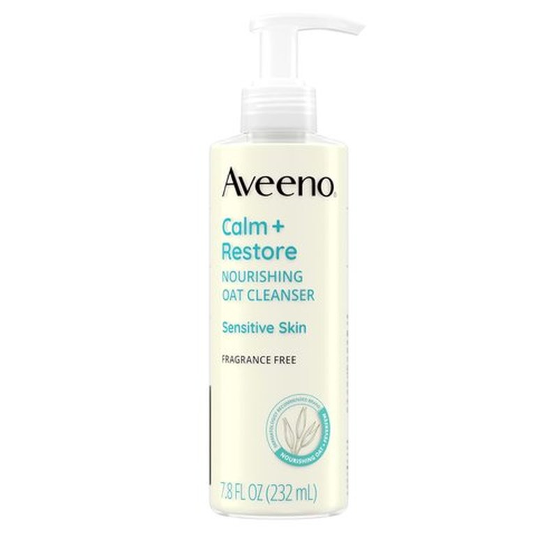 Aveeno Calm and Restore Nourishing Oat Cleanser - 7.8 fl oz