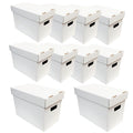 Max Protection Magazine Storage Boxes with Lids - Heavy Duty 10 Pack