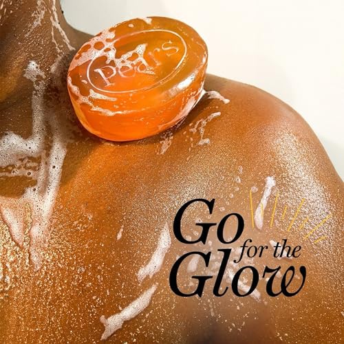 Pure & Gentle Pears Soap 12-Pack - Glycerin Transparent Amber Bar for Skin Care - Original 4.4 Oz