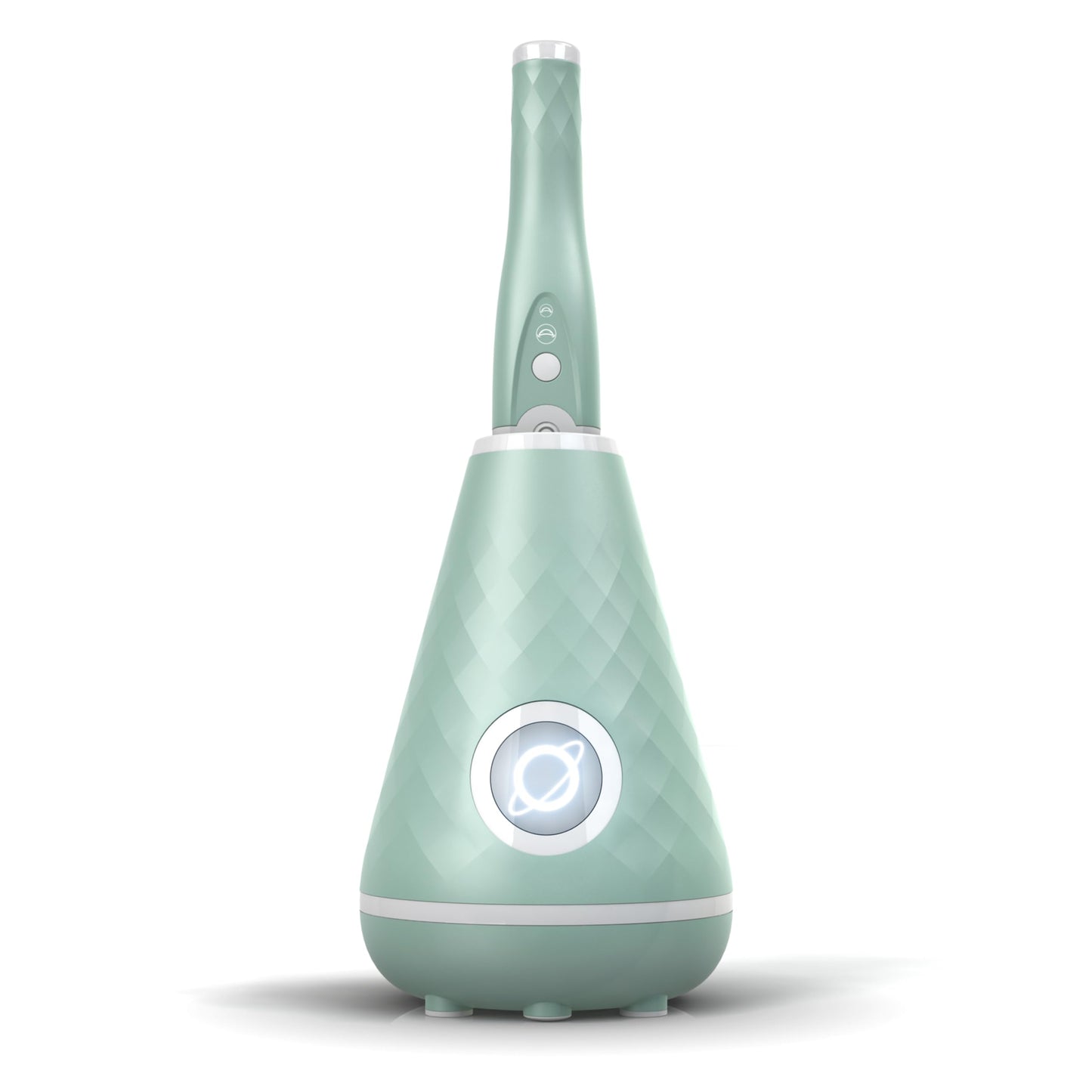 TAO Clean UV Sanitizing Sonic Toothbrush and Cleaning Station, Electric Toothbrush, Dual Speed Setting, Seaglass Green
