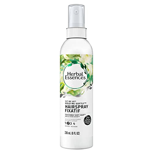 Herbal Essences Set Me Up Non-Aerosol Hairspray - Flexible Hold & Humidity Protection, 8 Fl Oz, Pack of 3