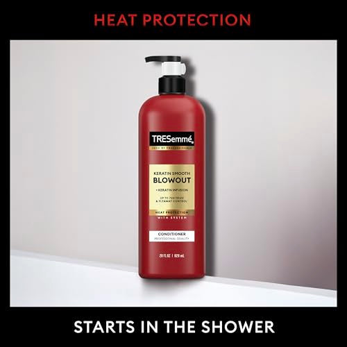 Keratin Smooth Conditioner 28 oz 4-Pack for Frizz Control & Sleek Hair