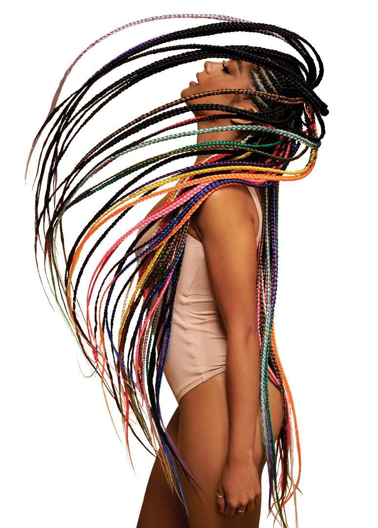 Outre X-Pression 42in Pre-Stretched Braid 3X 5-Pack 2T1B/30