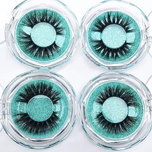 False Mink Eyelashes 3D Siberian Fur Natural Daily Style 10 Pairs