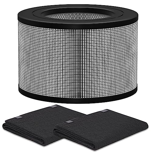 White HEPA & Carbon Pre-Filter Set for Honeywell Air Purifiers - 50250-S Variation