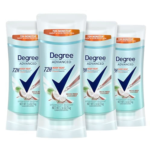 Degree Coconut & Hibiscus Antiperspirant Deodorant 72-Hour Freshness for Women