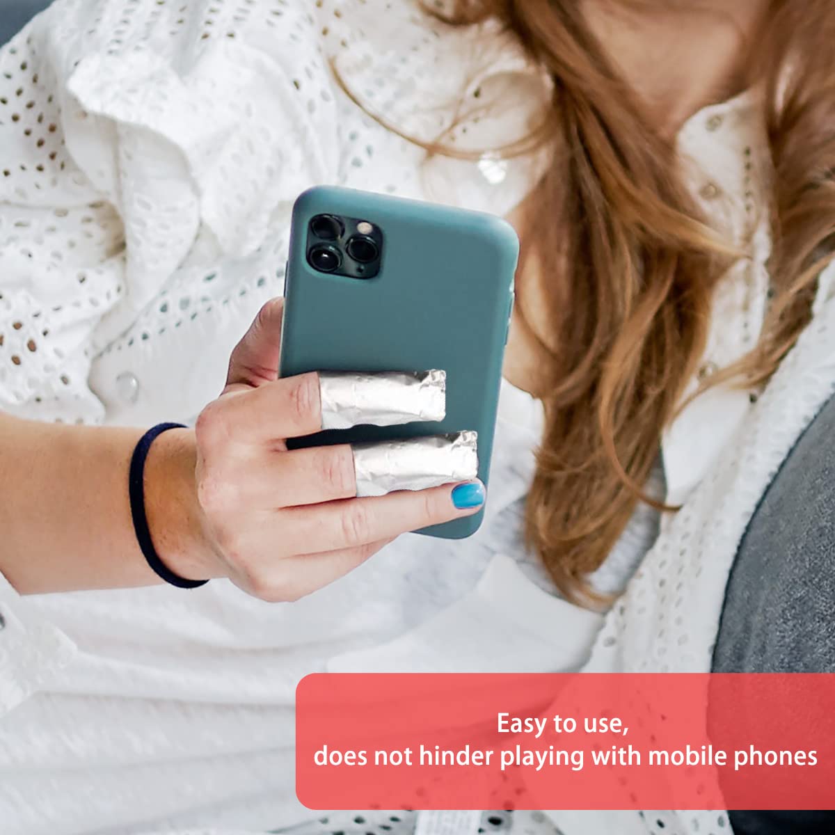 1000Pcs Nail Polish Remover Nail Polish Foil Wraps, Nail Wraps Remover with Cotton Pad,Gel Nail Polish Remover Foil Wrap,Tin Foil Nail Wrap Gel Polish Removal Tool Kit (1000PCS)