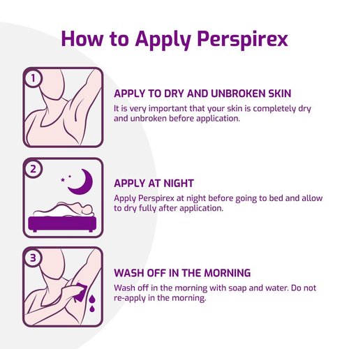 Perspirex Plus Clinical Strength Deodorant for Women and Men with Excessive Sweating – Unscented Antiperspirant