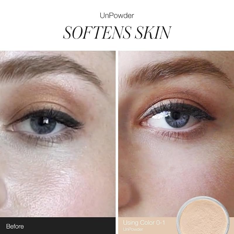 UnPowder Loose Mattifying Setting Powder in Deep - 0.32 oz (RMS Beauty) Variation: Deep+0.32 Ounce