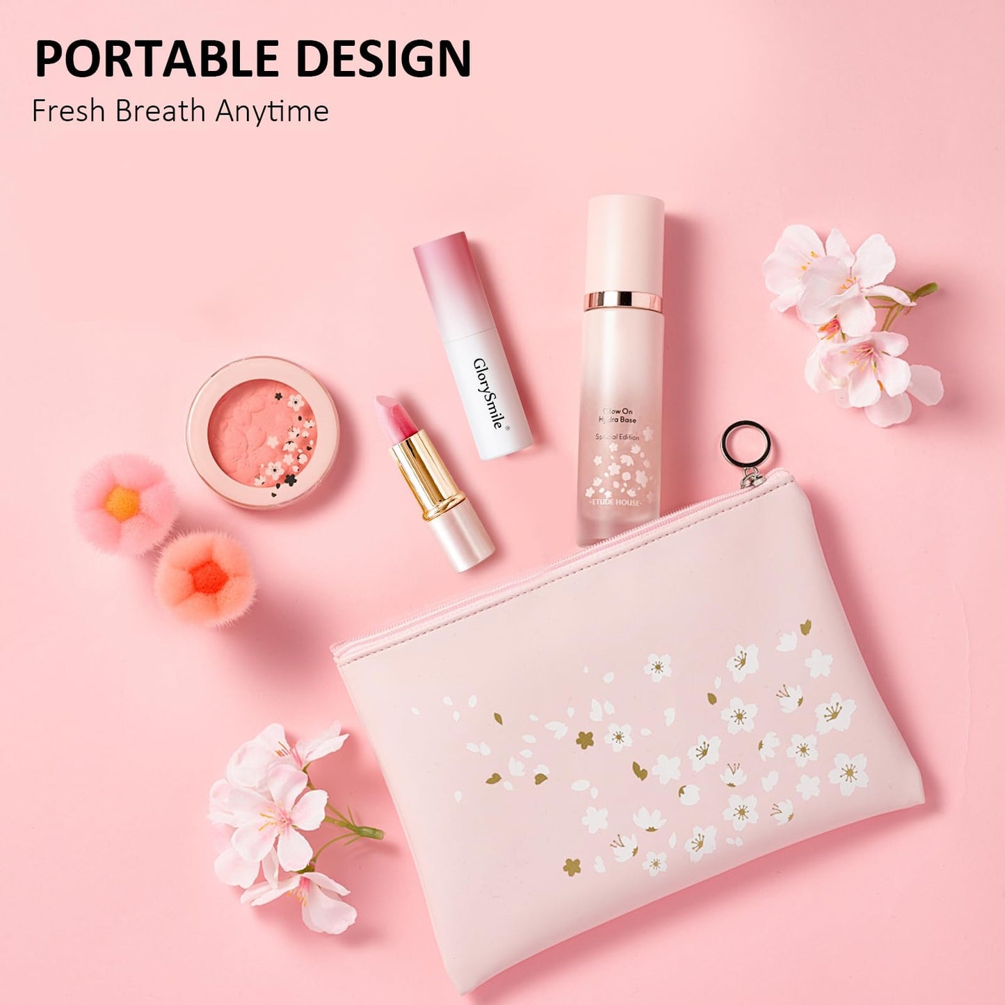 Oral Breath Spray, Mouth Spray Breath Fresheners, Adult Bad Breath Relief, Hours of Freshness - Natural Plant Extracts, 0 Alcohol - Compact & Portable 3-Pack - 3 Flavors (Mint/Peach/Lemon)