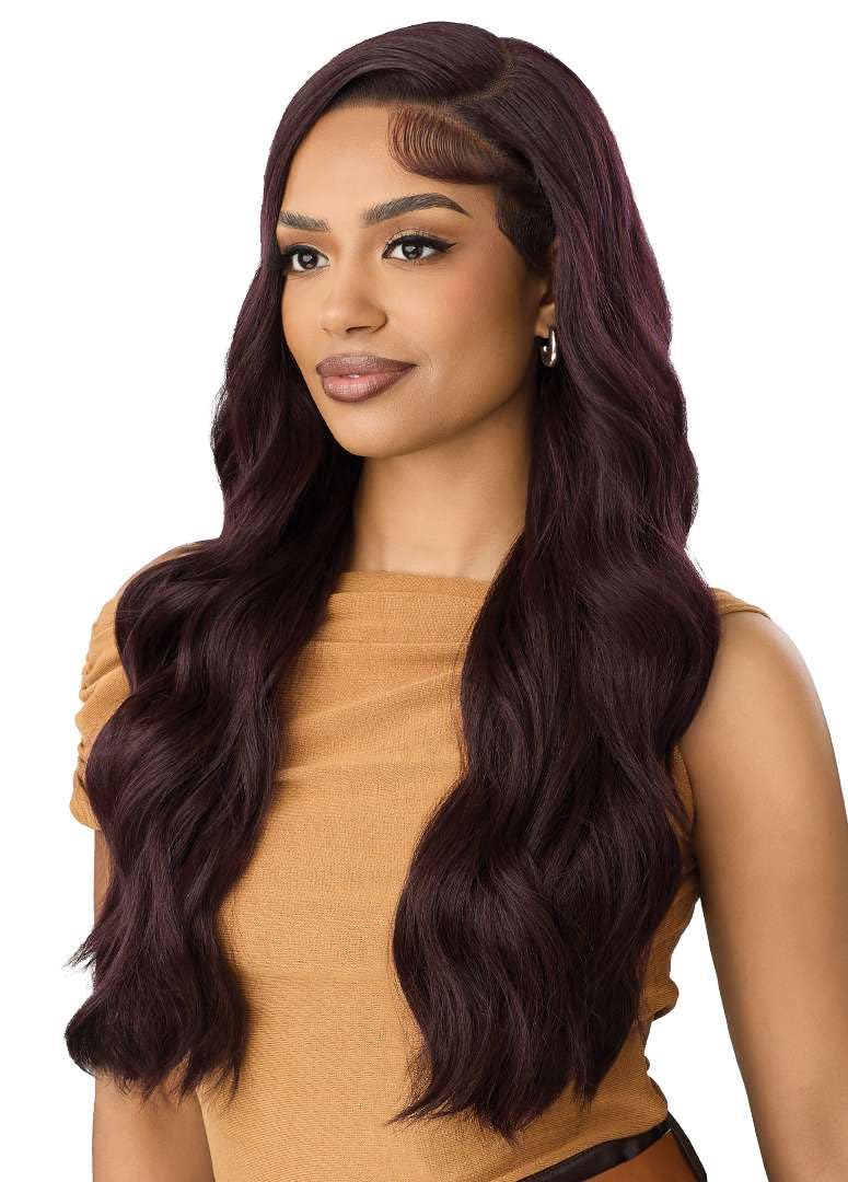 Outre TruCurve Melted Hairline Lace Front Wig - Jet Black 1 (Variation: JET BLACK 1)