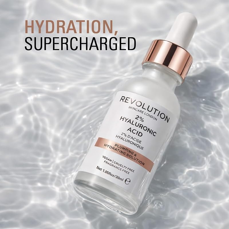 Hyaluronic Acid Plumping & Hydrating Serum 2% - Revolution Skincare London