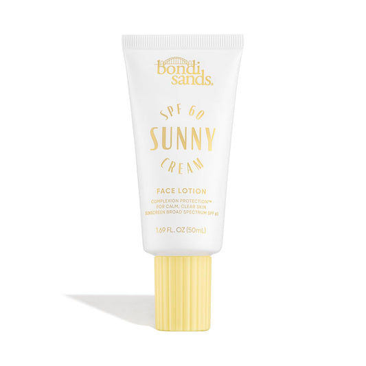 Bondi Sands SPF 60 Face Lotion - Hydrating Broad Spectrum Sunscreen, Oil-Free, 1.69 Fl Oz