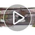 Outdoor Ceiling Fan with Lights 24 Inch Remote & App Control - Weatherproof Gazebo Fan - Regular