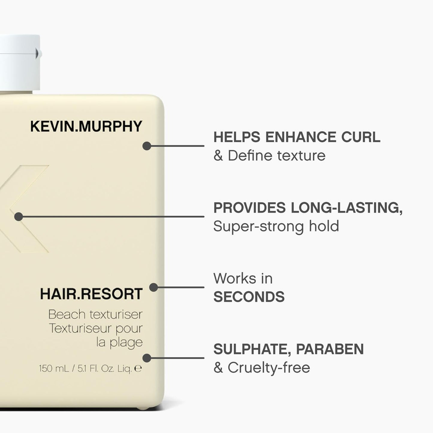 Kevin Murphy Hair Resort Beach Texturiser, 5.09 Ounce