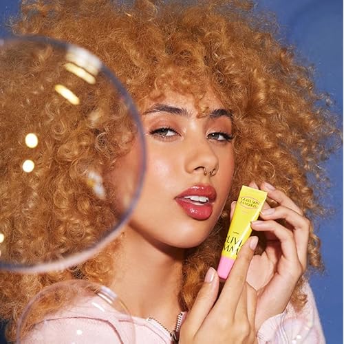 OLIVIAUMMA Guava Glass Skin Tanghulu Liptox - Korean Plumping Lip Balm with Peppermint, Shea Butter & Macadamia Seed Oil to Shine and Restore Dry Lips - Non-Sticky Korean Lip Plumper - 10 ml