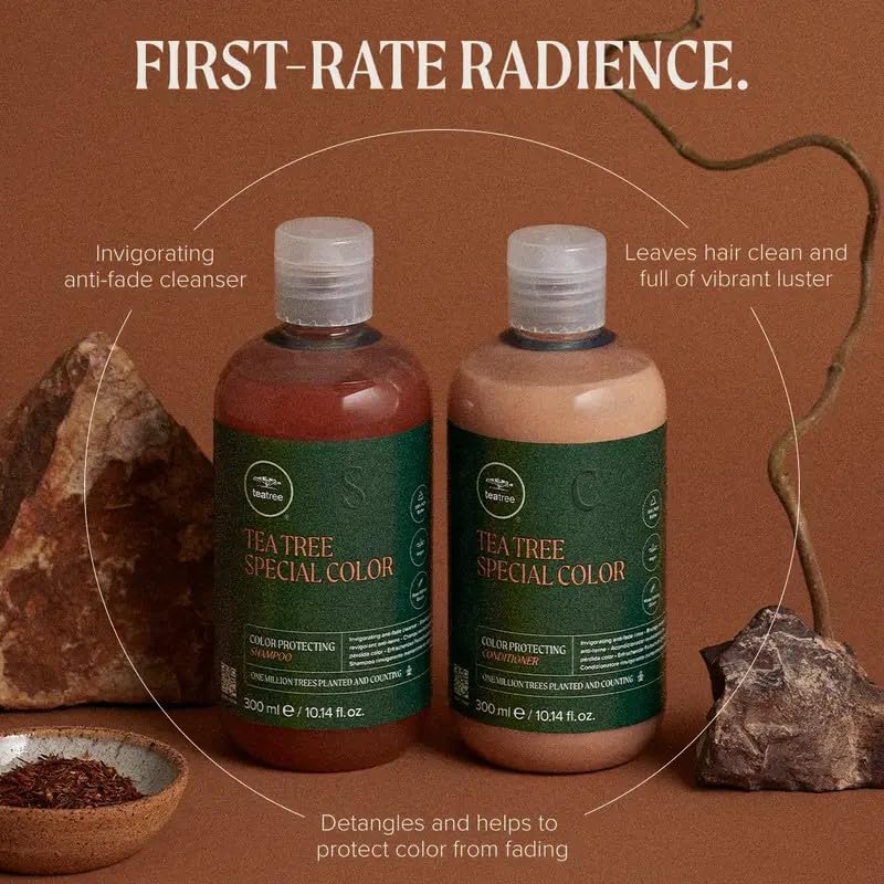 Tea Tree Color Protect Conditioner - 10.14 Fl Oz - Detangles & Preserves Hair Color - For Color-Treated Hair