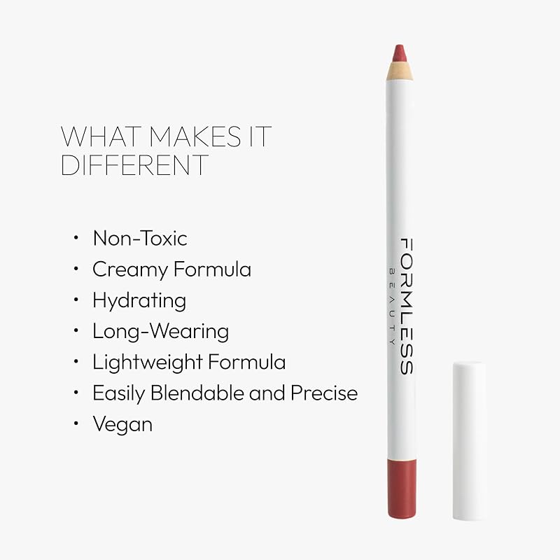 Formless Beauty Lip Liner Singled Out – Long-Wear, Pink