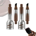 Liftique Brow Brush, Liftique Eyebrow Brush, Liftique - Instant Brow Brush, Brow Fection Angled Brush & Dip (TAUPE*2)