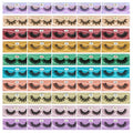 Faux Mink Lashes Bulk 50 Pairs with 10 Styles - Mixed Natural Look 10-20mm