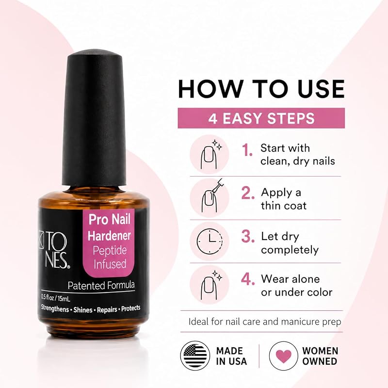 Nail Hardener & Strengthener with Gloss Finish - 0.5 fl oz