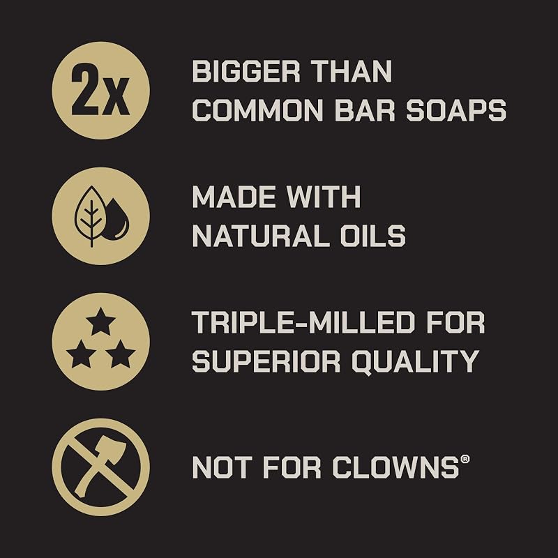 Midnight Swim Duke Cannon Big Brick Soap Bar 10 oz 3 Pack for Men - Variation: Midnight Swim