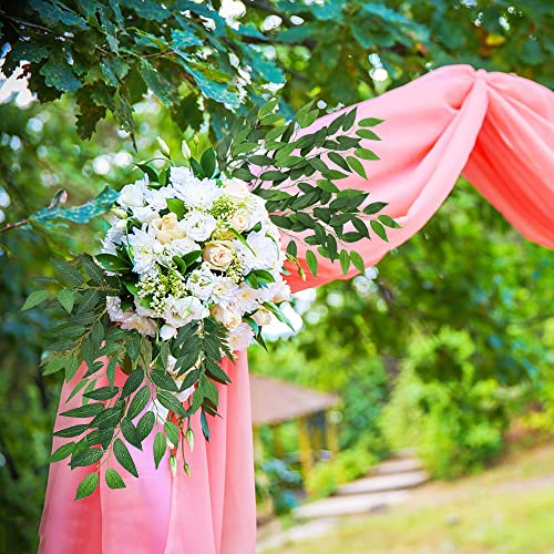 WONICE 40-Pack Artificial Italian Ruscus Greenery Stems - 70cm Faux Garlands for Weddings & Home Décor