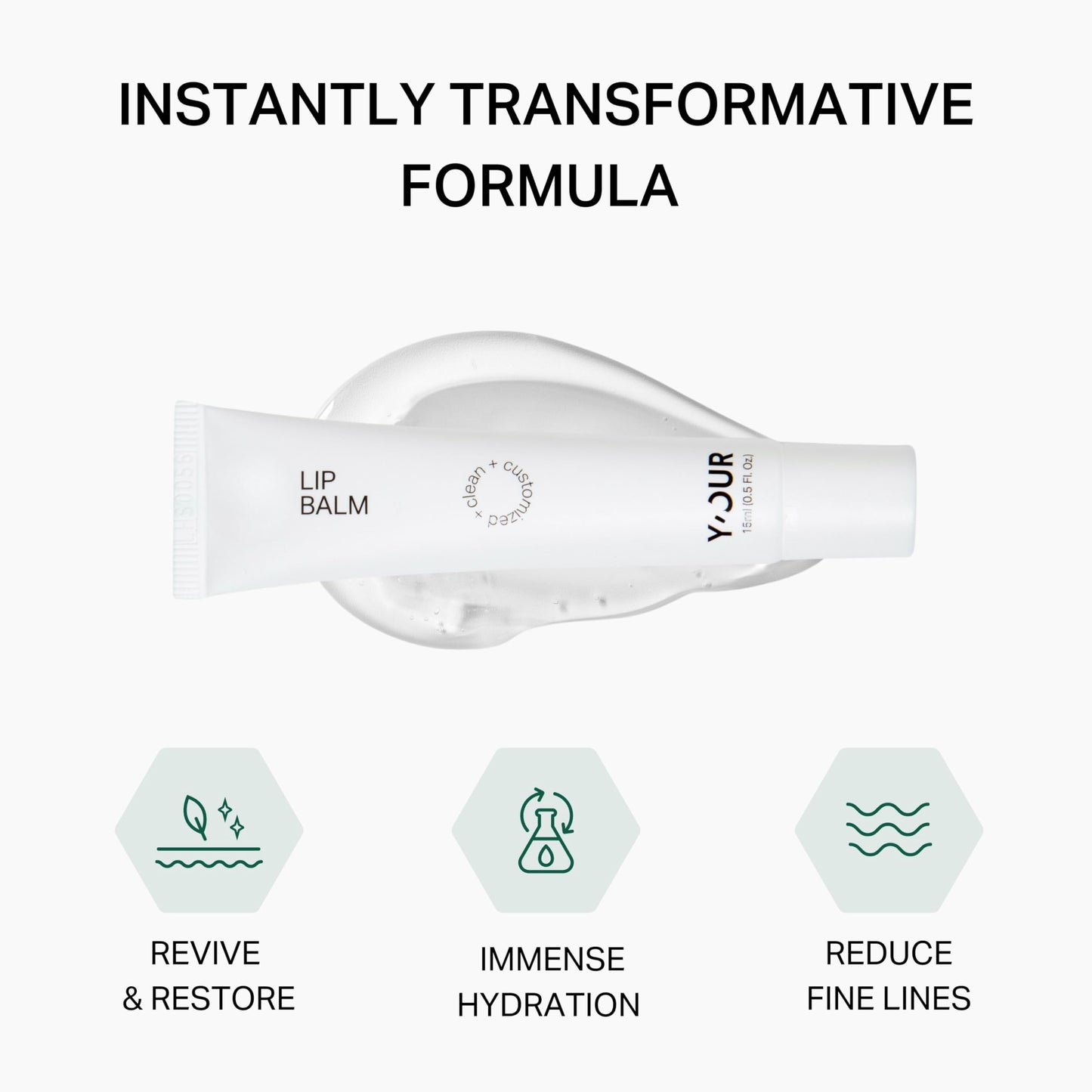 Y’OUR Intensive Healing Lip Balm & Overnight Lip Mask | Instantly Relieves & Repairs Dry, Chapped Lips | Deeply Hydrating Formula with Shea Butter & Rosehip Oil | Lightweight, Paraben & Silicon-Free