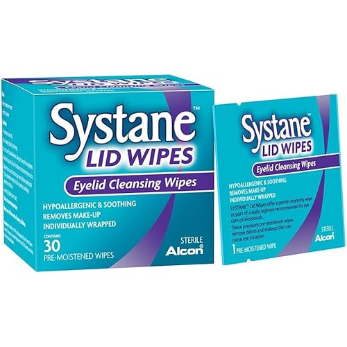 Systane Lid Wipes Eyelid Cleansing Wipes 30 Each (Pack of 4)