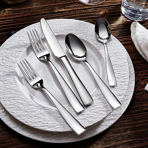 Premium Louis 20-Piece Silverware Set - Elegant Stainless Steel Cutlery