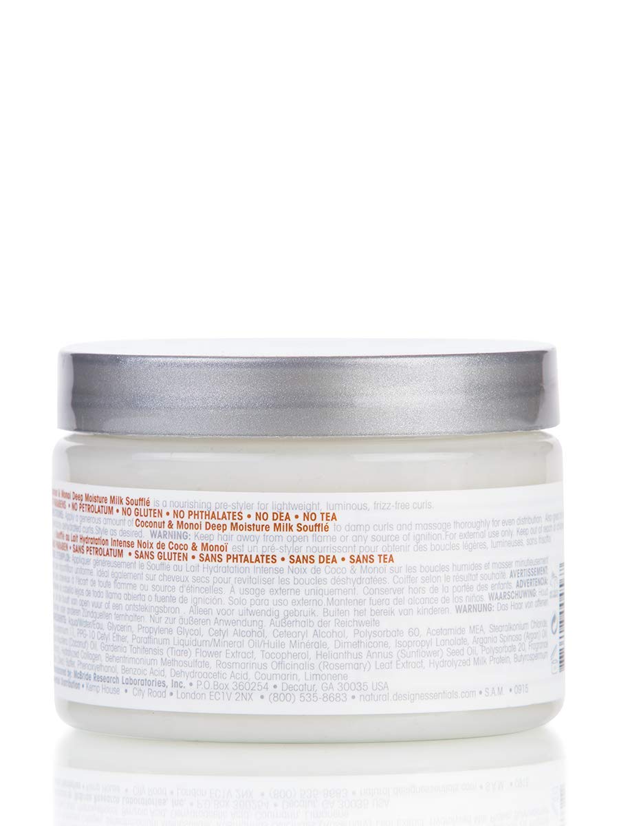 Deep Moisture Milk Souffle - Coconut & Monoi, 12 oz | Hydrating Hair Cream