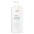 Dove Shampoo Coconut & Hydration for Dry Hair with Bio-Protein Care Technology and Coconut Oil 28 Fl Oz