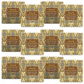 Greenwich Bay ALMOND COCOA BUTTER Scented Exfoliating Bar Soaps - 12 Pack of Mini 1.9 oz. Botanical Scented Bars - Perfect for Guest Bath, Airbnb, Salon, Spa, Hotel - Elegant Wrappers