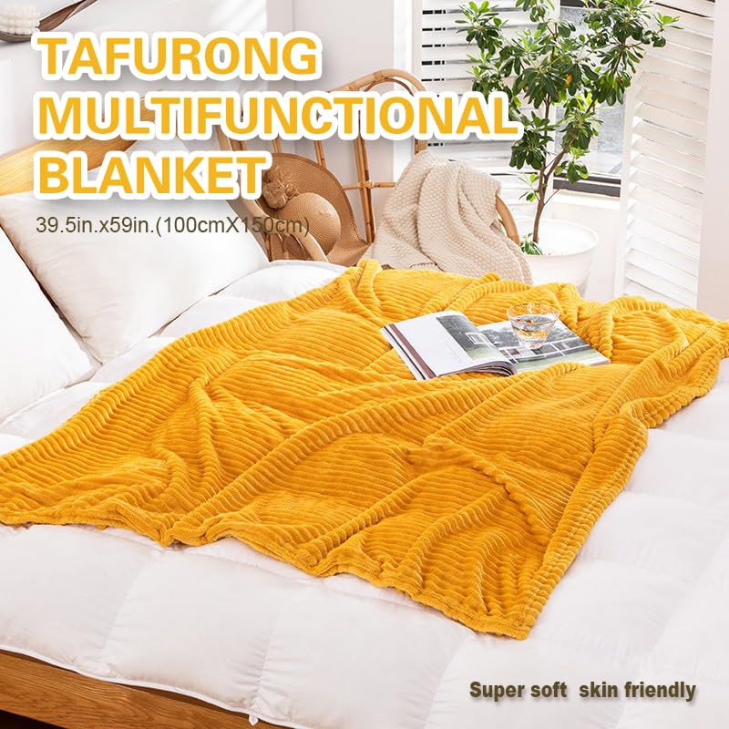 Sunflower Self-Care Gift Basket with Blanket - Relaxation & Get Well Soon Set for Women