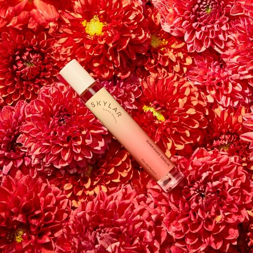 Mini Floral Vanilla Perfume Rollerball - Sunkissed Dahlia 0.33 Fl Oz - Travel Size