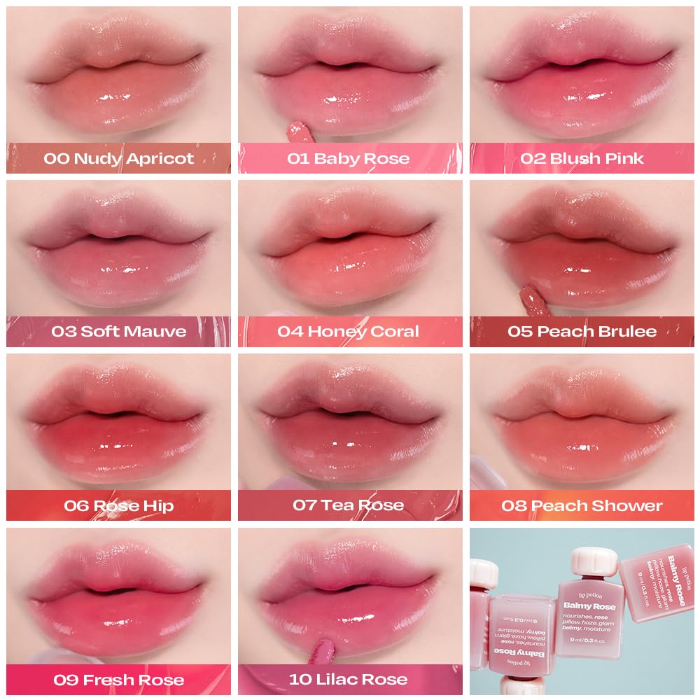 alternativestereo Lip Potion Balmy Rose | Creamy, Hydrating, Rosy Lip Tint with a Subtle Glow | 0.3 Oz (No.3 Soft Mauve)