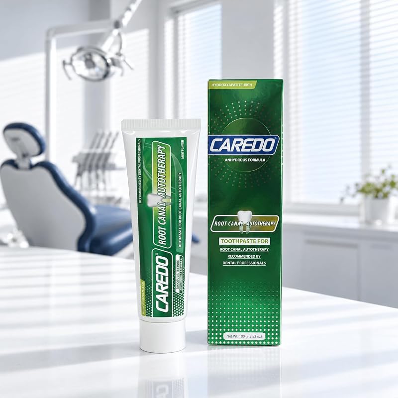 CareDo Gum Repair Toothpaste Before Root Canal Treatment – 3.52 Oz, Mint, Remineralizing Hydroxyapatite